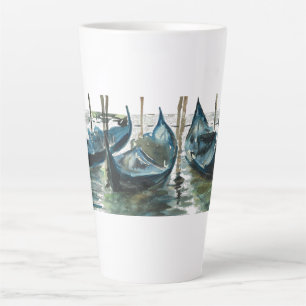 Watercolor Venice Latte Mug