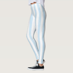 Watercolor Vertical Stripes Leggings