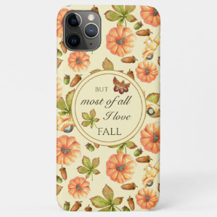 Watercolor Vintage Autumn Pattern Case-Mate iPhone Case