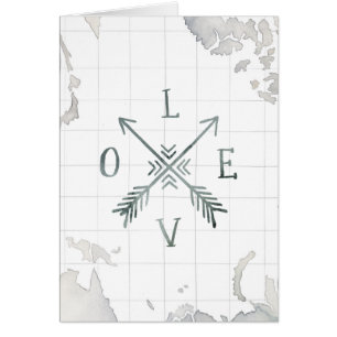 Watercolor Wanderlust Adventure III   Love