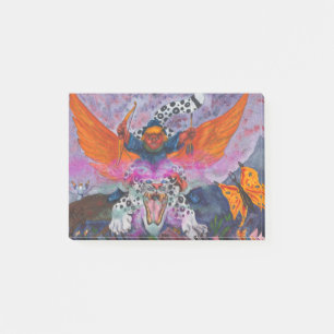 Watercolor Watercolour Fantasy Illustration World  Post-it Notes