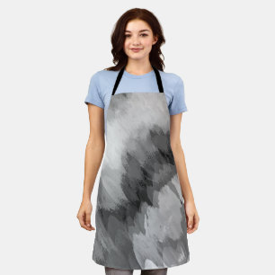 Watercolor waterfall, nature 3 apron