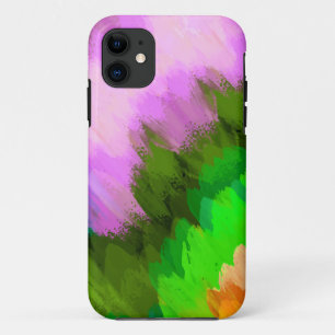 Watercolor waterfall, nature iPhone 11 case