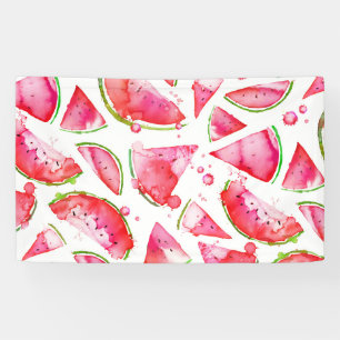 Watercolor Watermelon 1 Banner