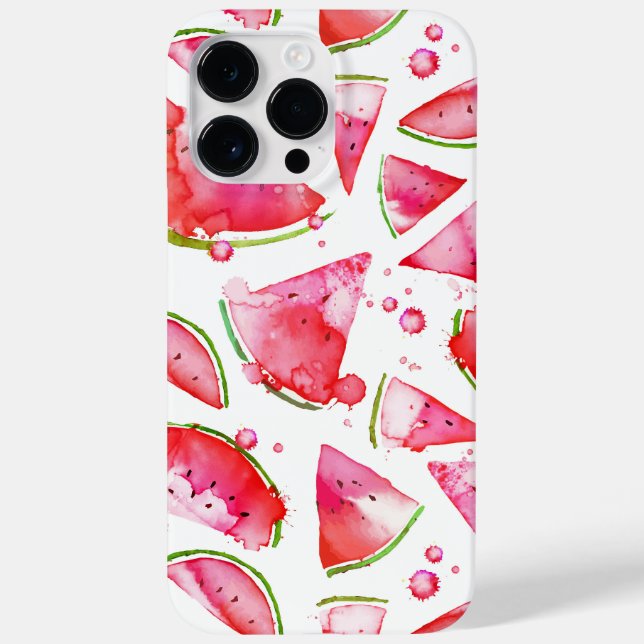 Watercolor Watermelon 1 Case-Mate iPhone Case (Back)