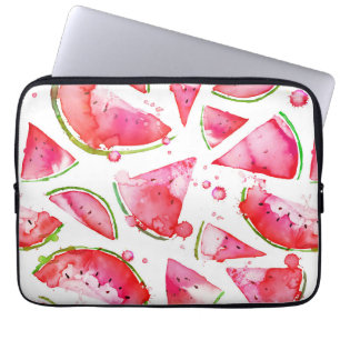 Watercolor Watermelon 1 Laptop Sleeve