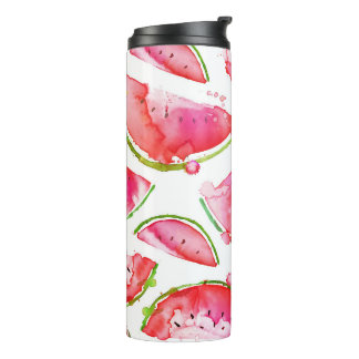 Watercolor Watermelon 1 Thermal Tumbler