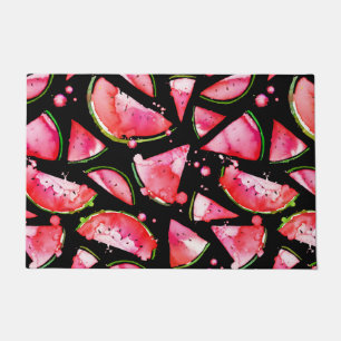 Watercolor Watermelon 2 Doormat