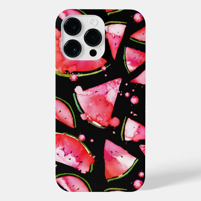 Watercolor Watermelon 2 iPhone Case (Back)