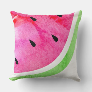 Watercolor Watermelon Cushion