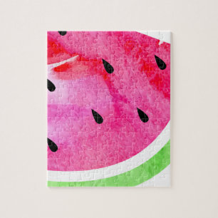 Watercolor Watermelon Jigsaw Puzzle