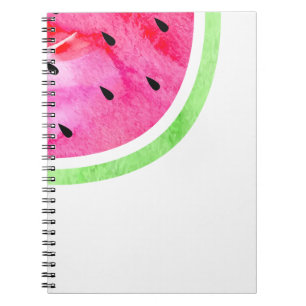 Watercolor Watermelon Notebook