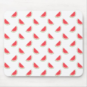 Watercolor Watermelon Pattern Mouse Pad