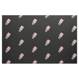 Watercolor Watermelon Pop Ice Cream Fabric