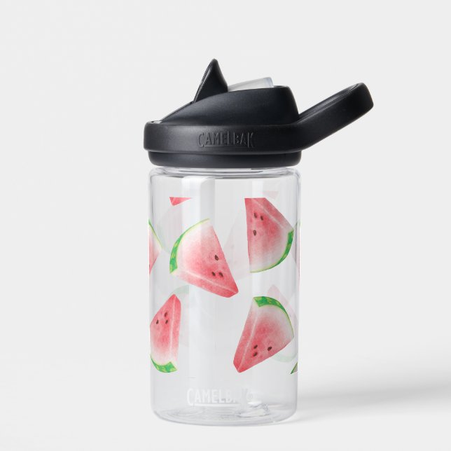 Watercolor watermelon Water Bottle (Left)