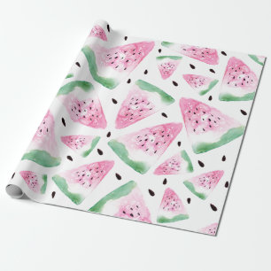Watercolor Watermelon Wrapping Paper