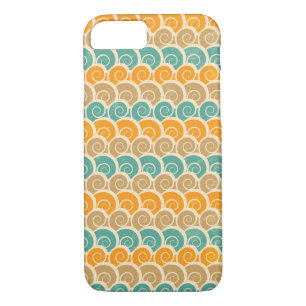 Watercolor Waves Pattern iPhone 8/7 Case