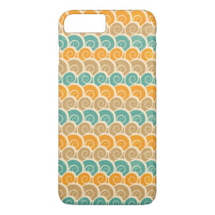 Watercolor Waves Pattern iPhone 8 Plus/7 Plus Case