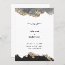 Watercolor Wedding Invitation