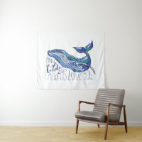 Watercolor Whale - I Whale Always Love You