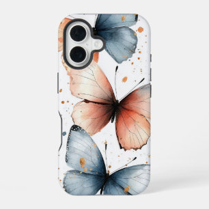 Watercolor Whimsy Flight Artistic Butterfly Case