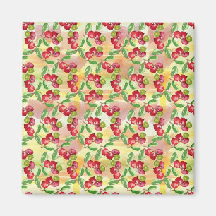 Watercolor wild berry magnet
