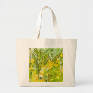 Watercolor Wildflower Bag from Pat Dickson Photo