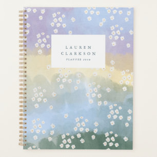 Watercolor Wildflower Meadow Planner