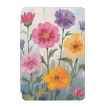 Watercolor Wildflowers | Flower Field Painting 