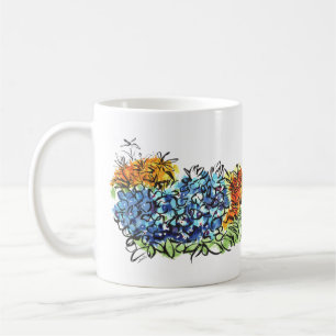 Watercolor Wildflowers Mug