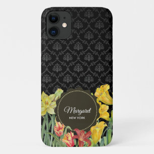 Watercolor Yellow Orange Spring Flowers Case-Mate  iPhone 11 Case