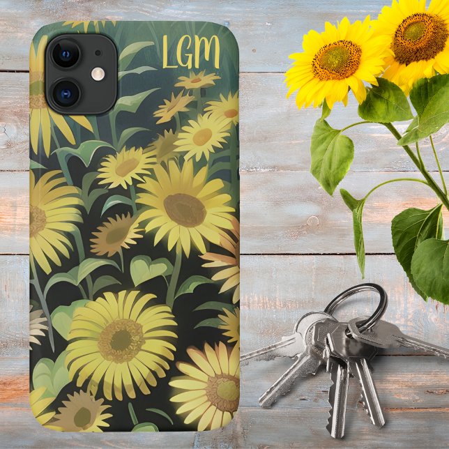 Watercolor Yellow Wildflowers  Case-Mate iPhone Case (Creator Uploaded)