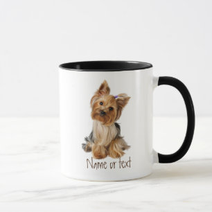 Watercolor Yorkie Yorkshire Terrier Pet Dog Custom Mug