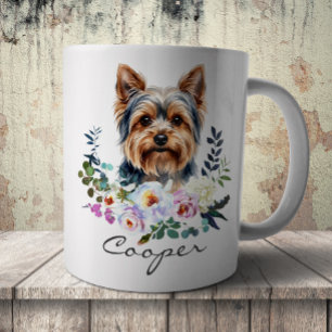 Watercolor Yorkshire Terrier Coffee Mug