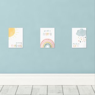 Watercolor You Are My Sunshine