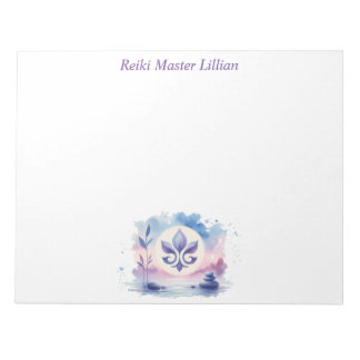Watercolor Zen  Notepad