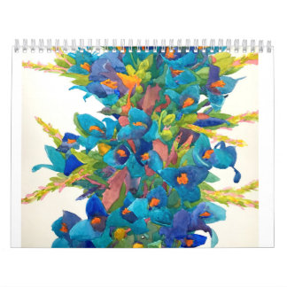 Watercolors by robinpurcell@gmail.com calendar