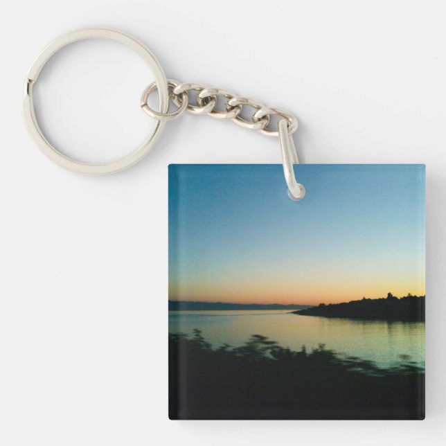 Watercolors Canada Colour Photography Key Ring (Front)
