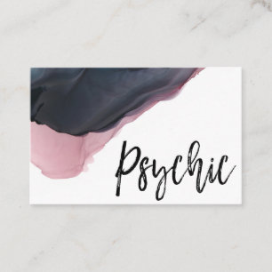 *~*  Watercolors Psychic Medium Intuitive Reader Business Card