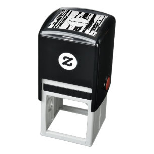 Watercolors texture self-inking stamp