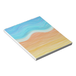 Watercolour Beach Notepad