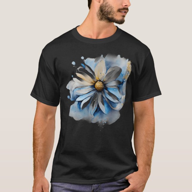 Watercolour Daisy T-Shirt (Front)