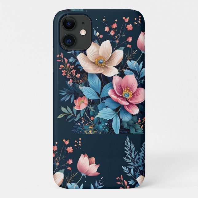 Watercolour floral  Case-Mate iPhone case (Back)