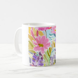 Watercolour Floral Coffee Mug