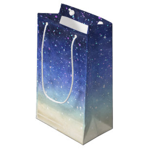 Watercolour Galaxy Small Gift Bag
