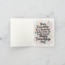 Watercolour Hand Art Greeting Card