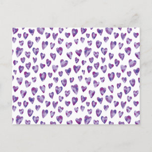 Watercolour Heart Postcard