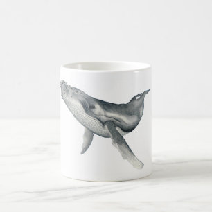 Watercolour Humpback Whale Cup