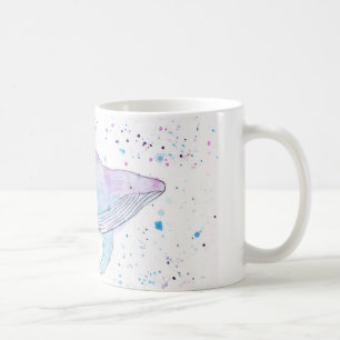 Watercolour Humpback Whale Mug