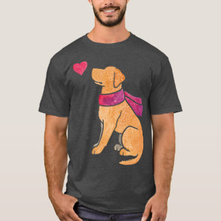 Watercolour Labrador yellow  T-Shirt